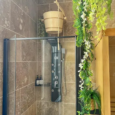 Bien-etre Au Naturel, Room, Jacuzzi Sauna, Centre-historique Apartment *